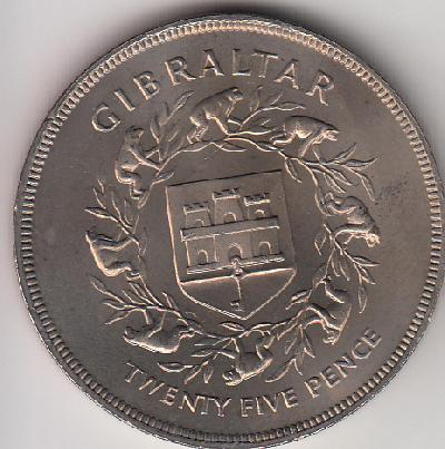 Beschrijving: 25 Pence S-JUBILEE